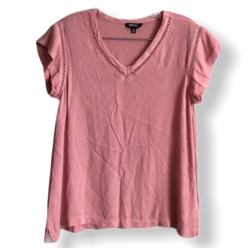 Buffalo David Bitton V-neck Blouse